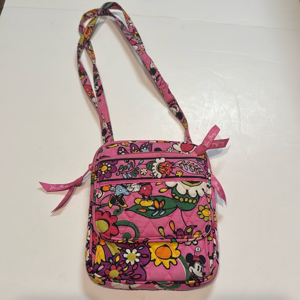 Vera Bradley Disney Just Mousing Around Hipster Crossbody Retired Rare EUC